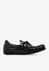 Jacquemus Les Batto Leather Loafers In Black