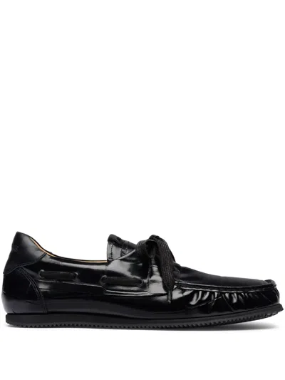 Jacquemus Les Batto Loafers In Black