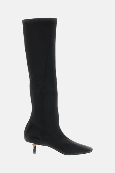 Jacquemus Les Bottes Tights Boots In Black