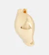 Jacquemus Ohrringe Les Boucle Concha In Yellow Gold