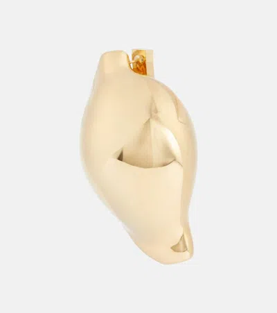 Jacquemus Ohrringe Les Boucle Concha In Yellow Gold