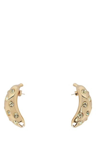 Jacquemus Les Boucles Bananes In Gold