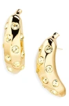 Jacquemus Les Boucles Bananes Drop Earrings In Gold