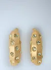 Jacquemus Les Boucles Bananes Earrings In Gold