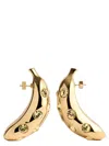 Jacquemus 'les Boucles Bananes' Earrings In Gold