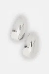 Jacquemus Les Boucles Curved Earrings In Metallic