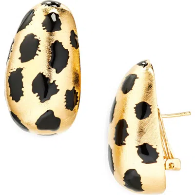 Jacquemus Les Boucles Curvo Earrings In Gold