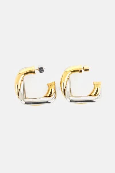 JACQUEMUS LES BOUCLES DOPPIO EARRINGS