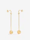 Jacquemus Les Boucles Nodo With Crystals Earrings In Rhinestone Stars