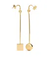 Jacquemus Les Boucles Nodo With Crystals Earrings