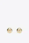 Jacquemus Rond Carré Earrings In Gold