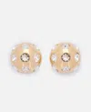 Jacquemus Rond Carré Earrings In Gold
