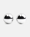 Jacquemus Les Boucles Salon In Silver