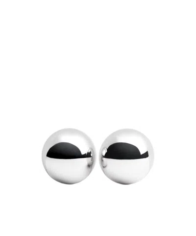 JACQUEMUS LES BOUCLES SALON STUD EARRINGS