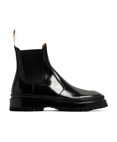 JACQUEMUS LES CHELSEA PAVANE LEATHER BOOTS