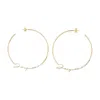 Jacquemus Les Creoles In Gold