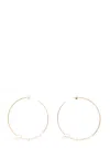 JACQUEMUS JACQUEMUS LES CREOLES GOLD-TONE HOOP EARRINGS IN BRASS WOMAN