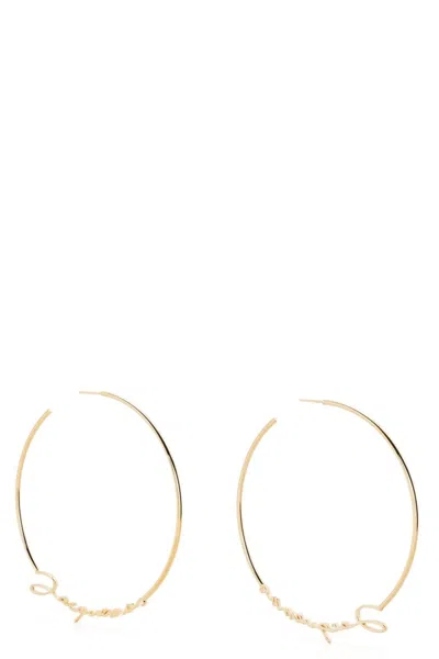 Jacquemus 'les Creoles ' Earrings In Gold