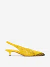 Jacquemus Cubisto Banane Pointed Toe Slingback Pump
