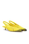 Jacquemus Cubisto Banane Pointed Toe Slingback Pump