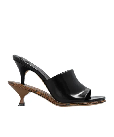 JACQUEMUS JACQUEMUS LES DOUBLES HEELED SANDALS