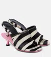 Jacquemus Les Doubles Mules In Black