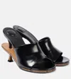 Jacquemus Les Doubles Mules In Black