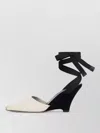 Jacquemus The High Espadrilles Colorblocked Wedge Mules In Multi