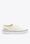 Jacquemus Les Fefe Low Top Sneakers Rubber Sole In White