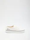 Jacquemus Les Fefe Low Top Sneakers Rubber Sole In White