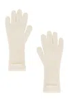Jacquemus Gloves In Off White