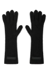Jacquemus Les Gants Grosgrain Gloves In Brown