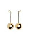 Jacquemus Ball Pendant Earrings In Gold