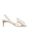 Jacquemus Les Sandales Cuscinu Leather Sandal In White