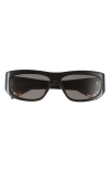 JACQUEMUS LES LUNETTES 57MM PILOT SUNGLASSES