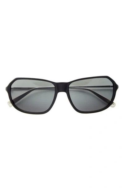 Jacquemus Les Lunettes 59mm Pilot Sunglasses In Black
