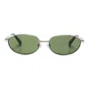Jacquemus Multicolor Silver-tone Sunglasses In Metallic