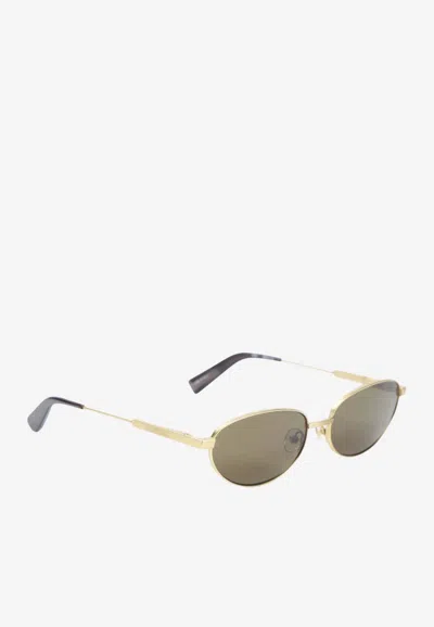 Jacquemus Les Lunettes Alba Sunglasses In Gray