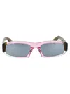 Jacquemus Les Lunettes Altù Acetate Sunglasses In Multi Pink