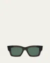 Jacquemus Les Lunettes Baci Square Acetate Sunglasses