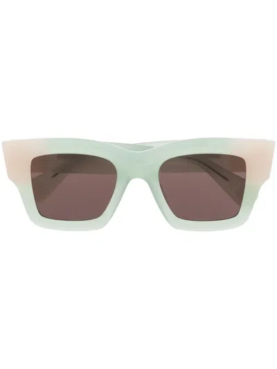 JACQUEMUS LES LUNETTES BACI SQUARE-FRAME SUNGLASSES