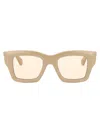 Jacquemus Les Lunettes Baci Sunglasses In Beige