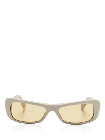 Jacquemus Les Lunettes Capri In White