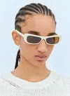 Jacquemus Les Lunettes Capri Sunglasses In Cream