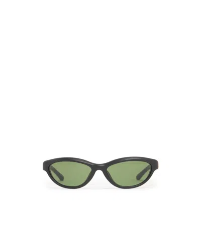 Jacquemus Les Lunettes Curvo Sunglasses In Green
