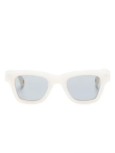 Jacquemus Les Lunettes Nocio Sonnenbrille In Neutrals