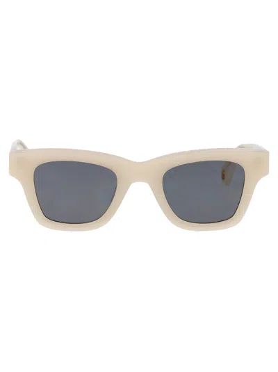 Jacquemus Les Lunettes Nocio Sunglasses In Multi Beige