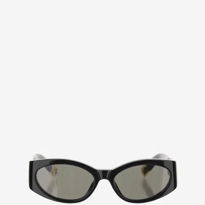Jacquemus Les Lunettes Ovalo Sunglasses In Neutral
