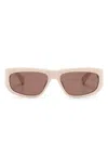 Jacquemus Rectangle-frame Sunglasses