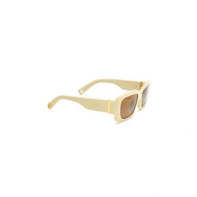 Jacquemus Les Lunettes Pilota In Neutral